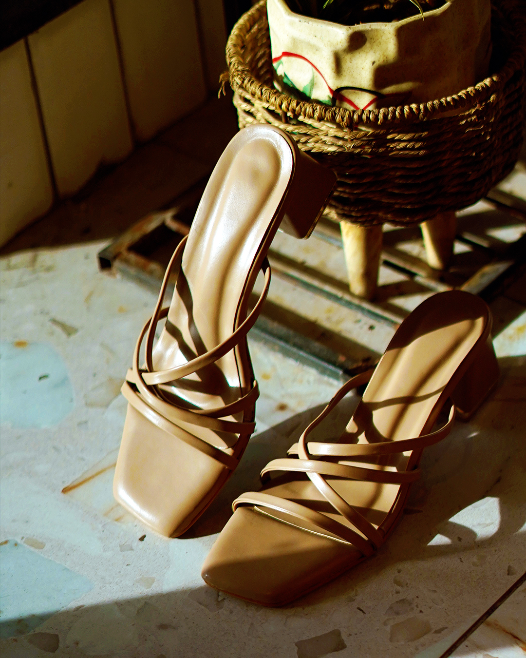 Soft Elegance Strap Heels