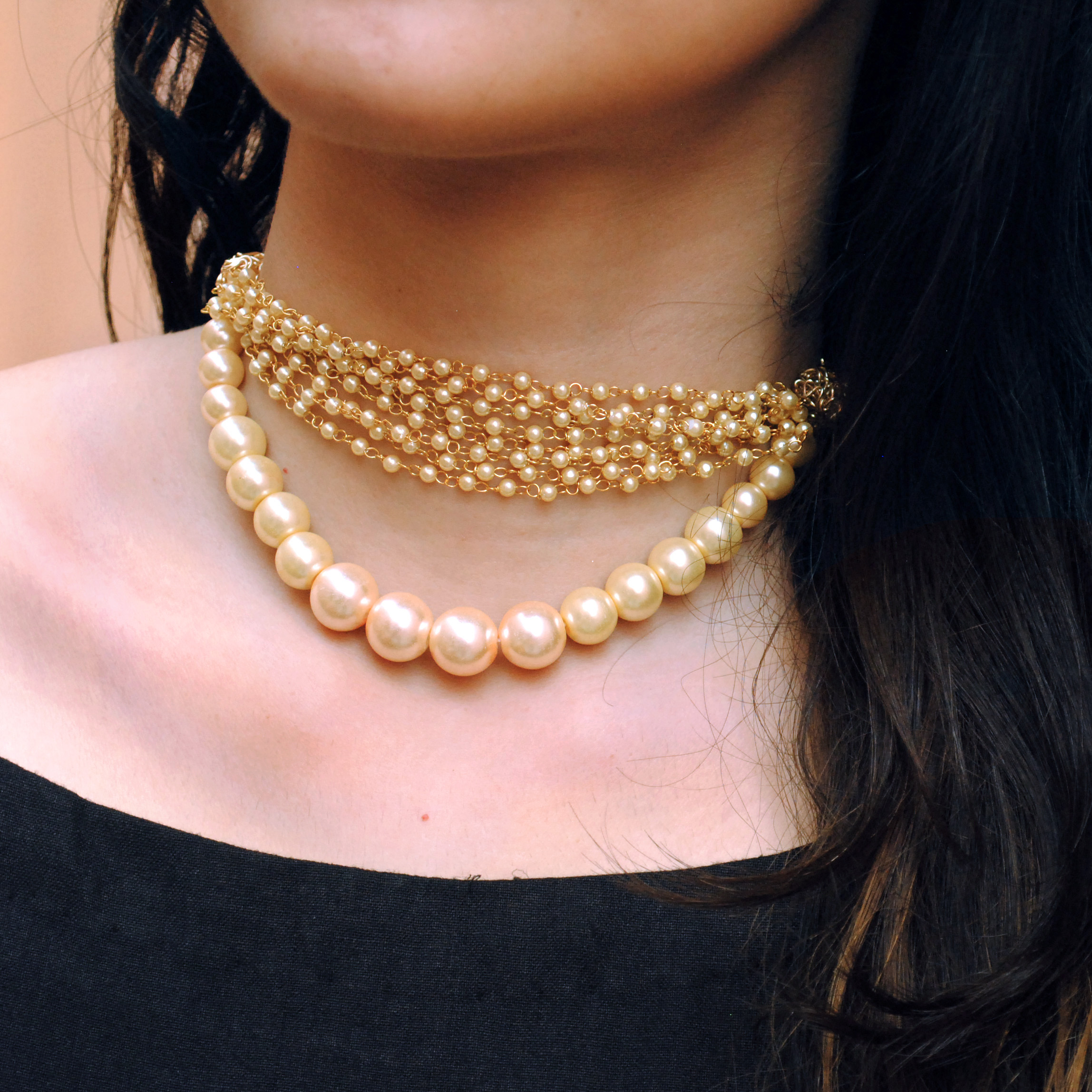 Pearl Choker Necklace