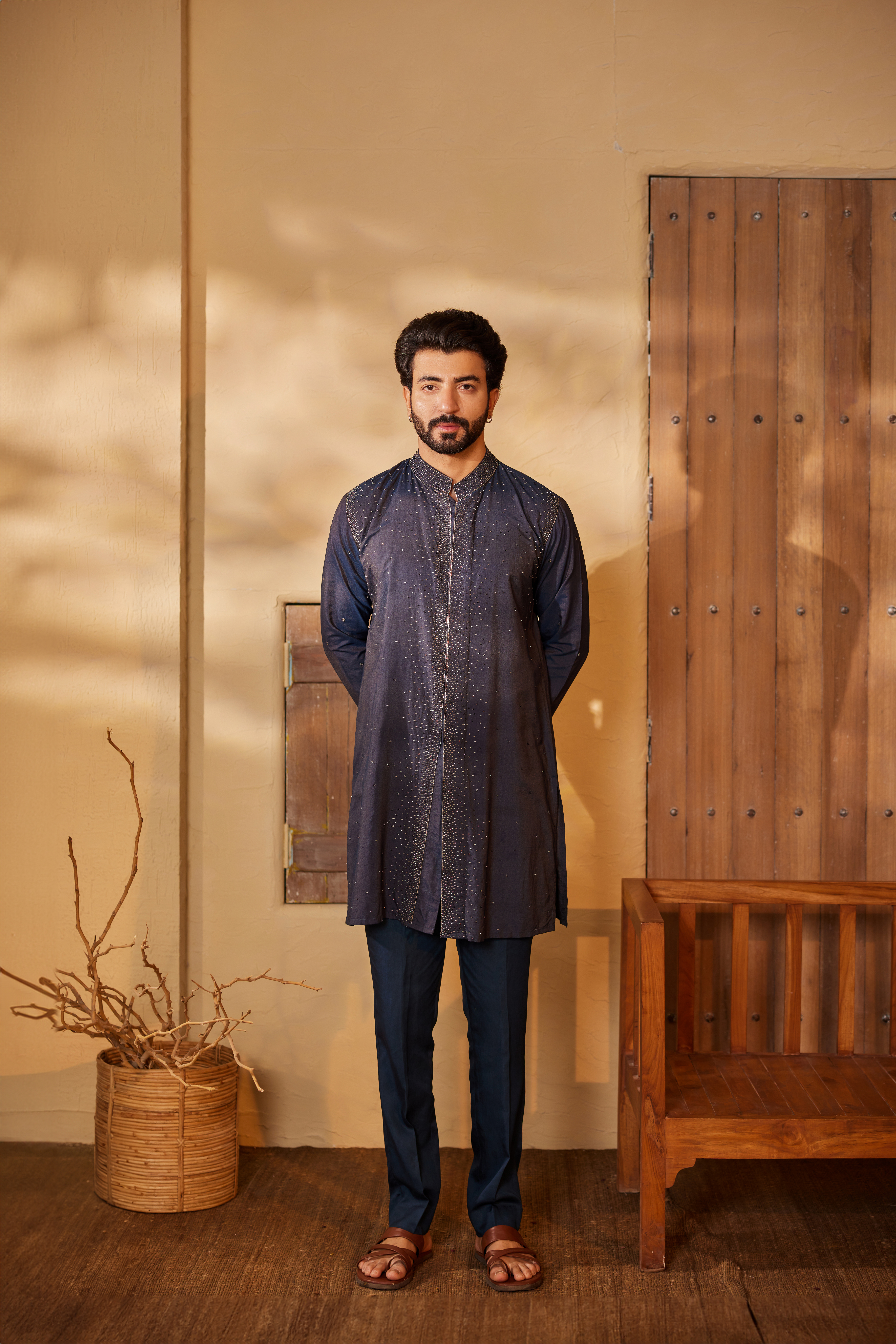 Midnight Blue Kurta Set