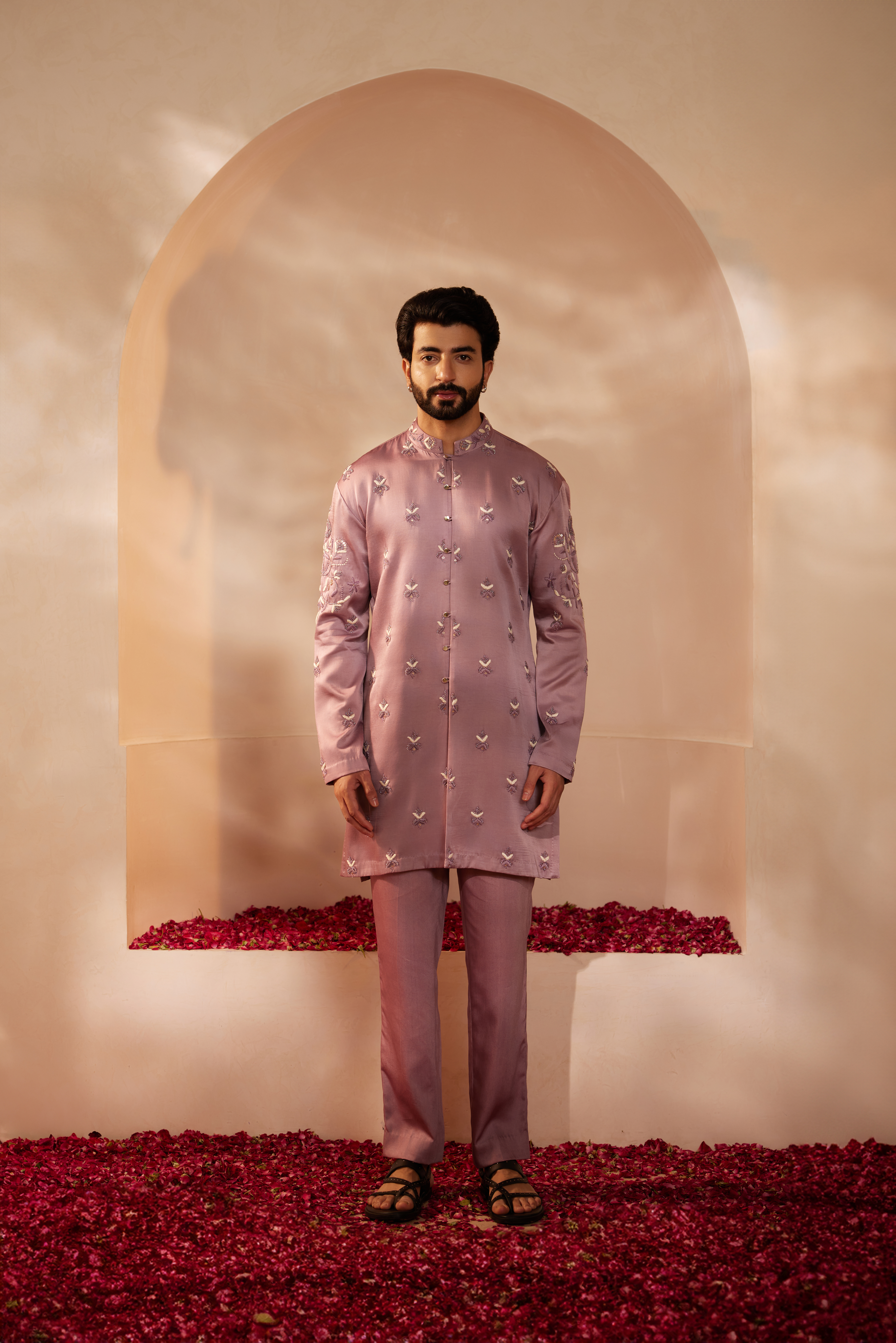 Lilac Kurta Set