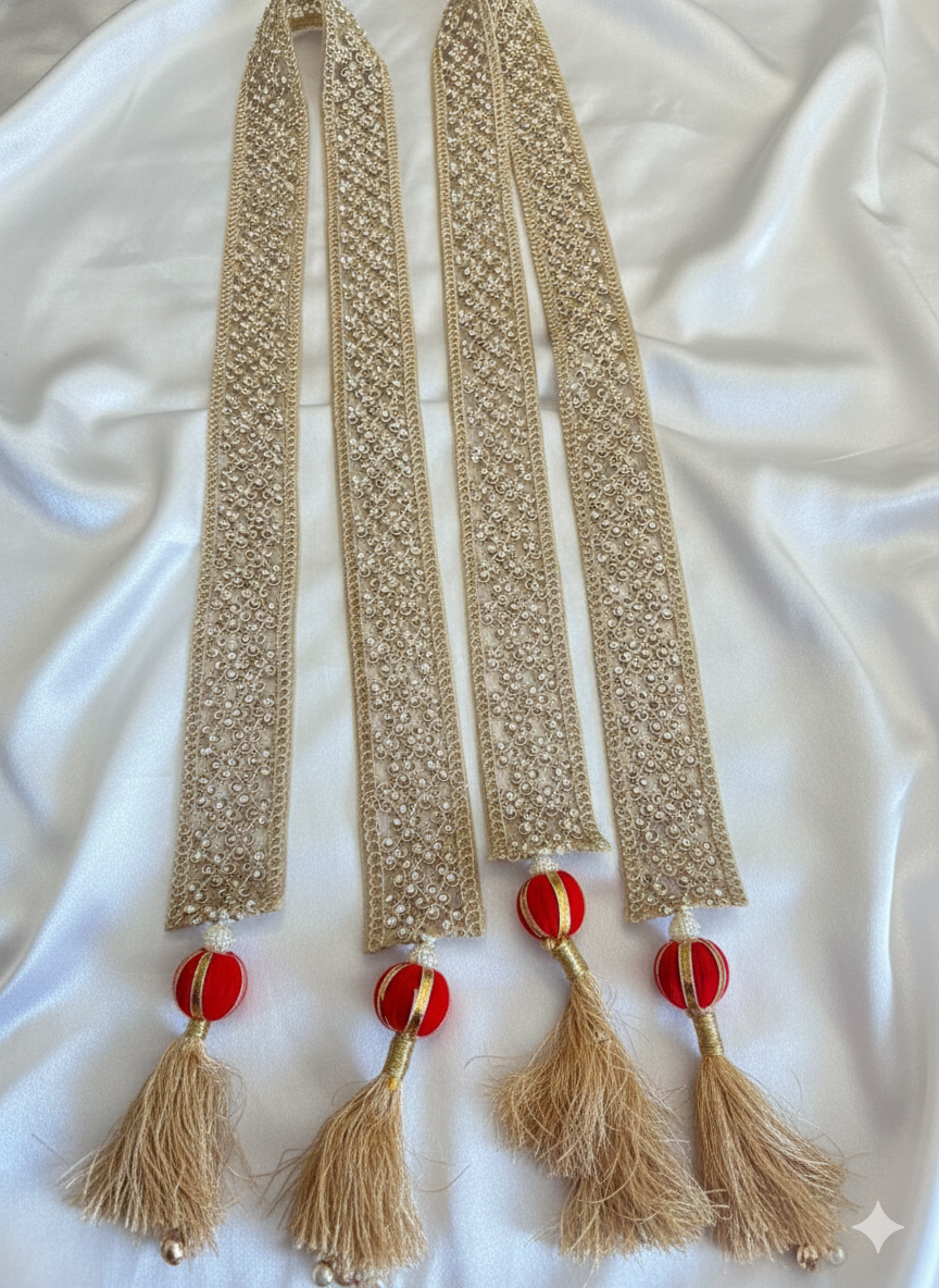 Mirror-Work Swagat Single Dupatta