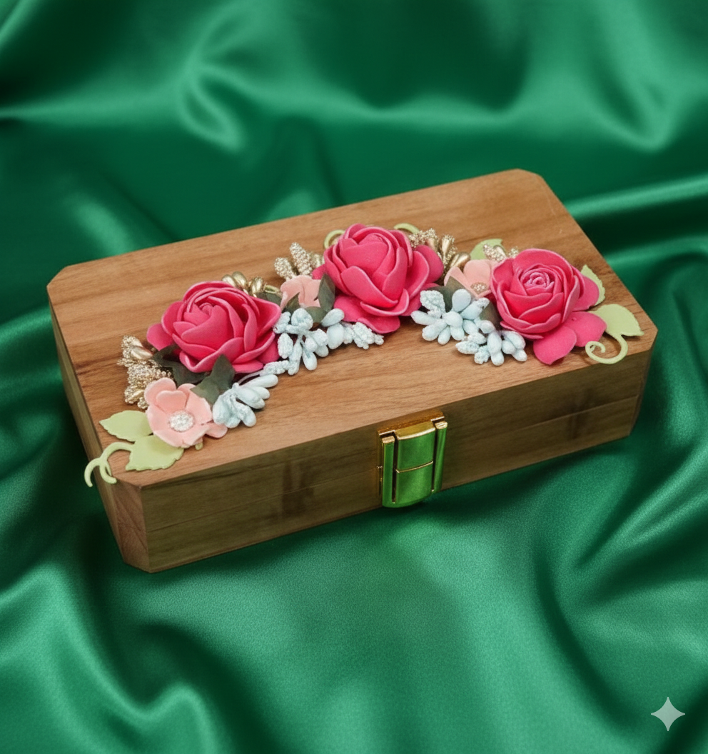 Premium Wooden Cash Box