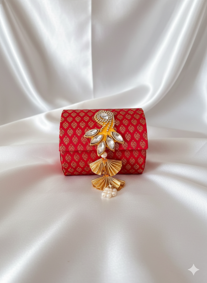 RED Peacock Premium Bangle Box