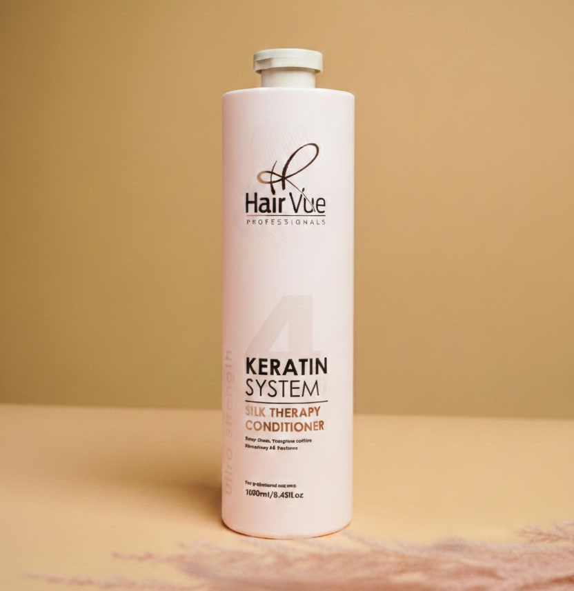 HairVue Keratin Silk Therapy Conditioner (1000ml)