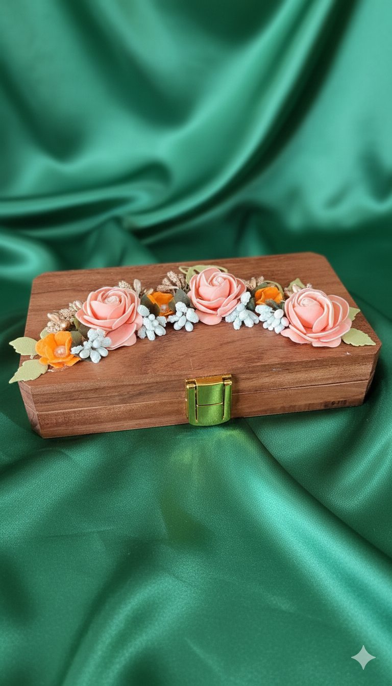 Designer Wooden Cash Box