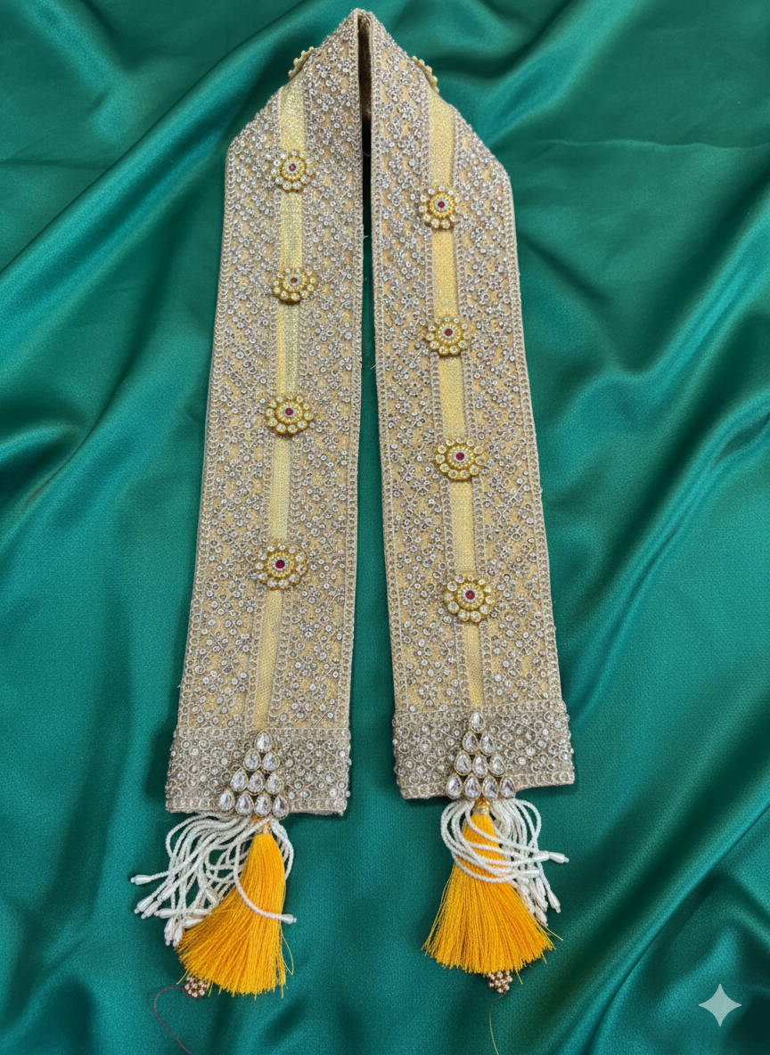 Royal Yellow Milni Scarf
