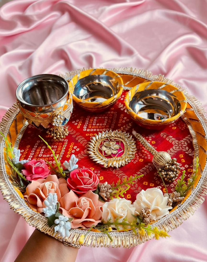 Steel Tilak Platter