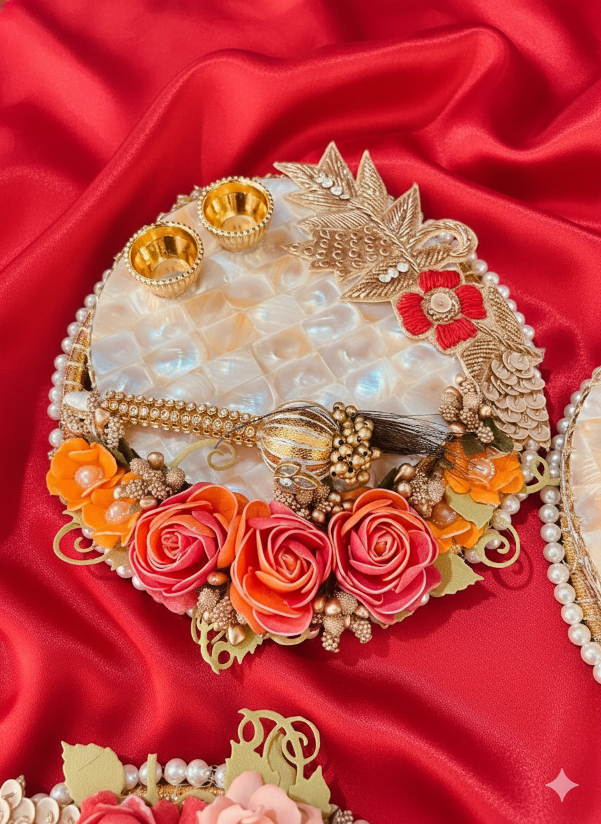 Royal Floral Tilak Thali