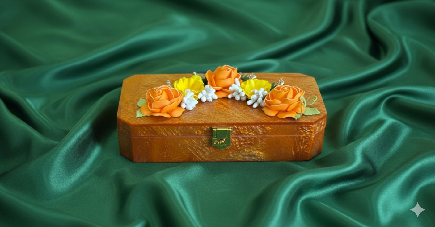 Luxury Resin Cash Box