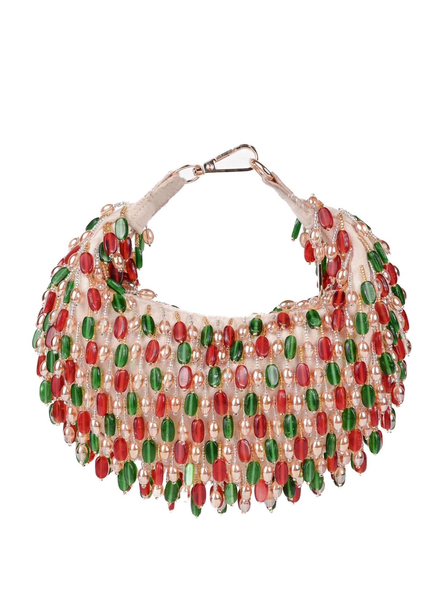 Noor Multicolor Suede Bag