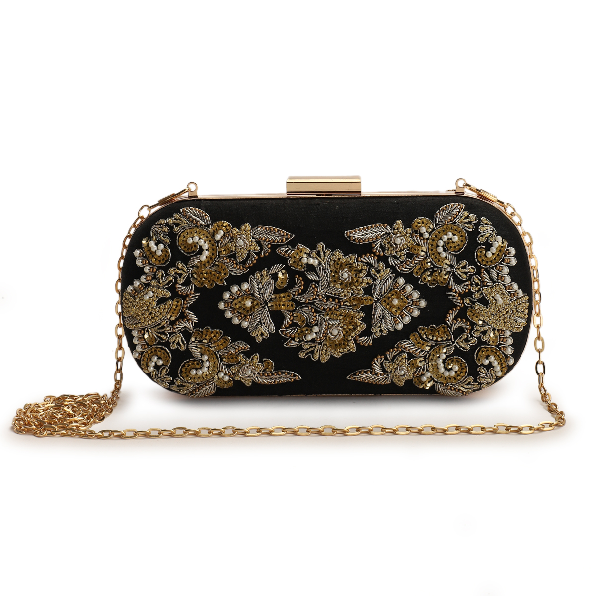 Ravizza black clutch 