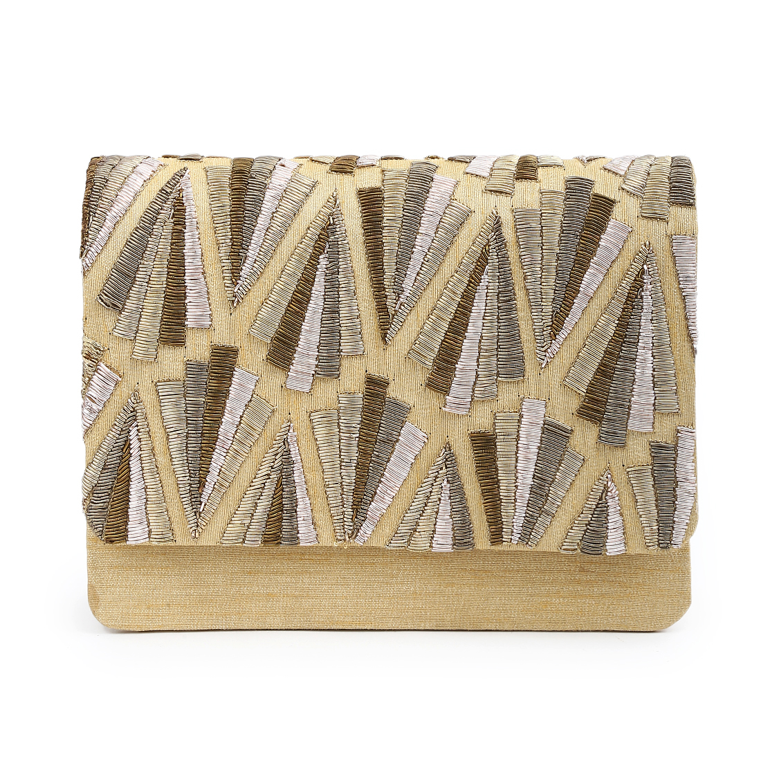 All Shades Of Gold Clutch