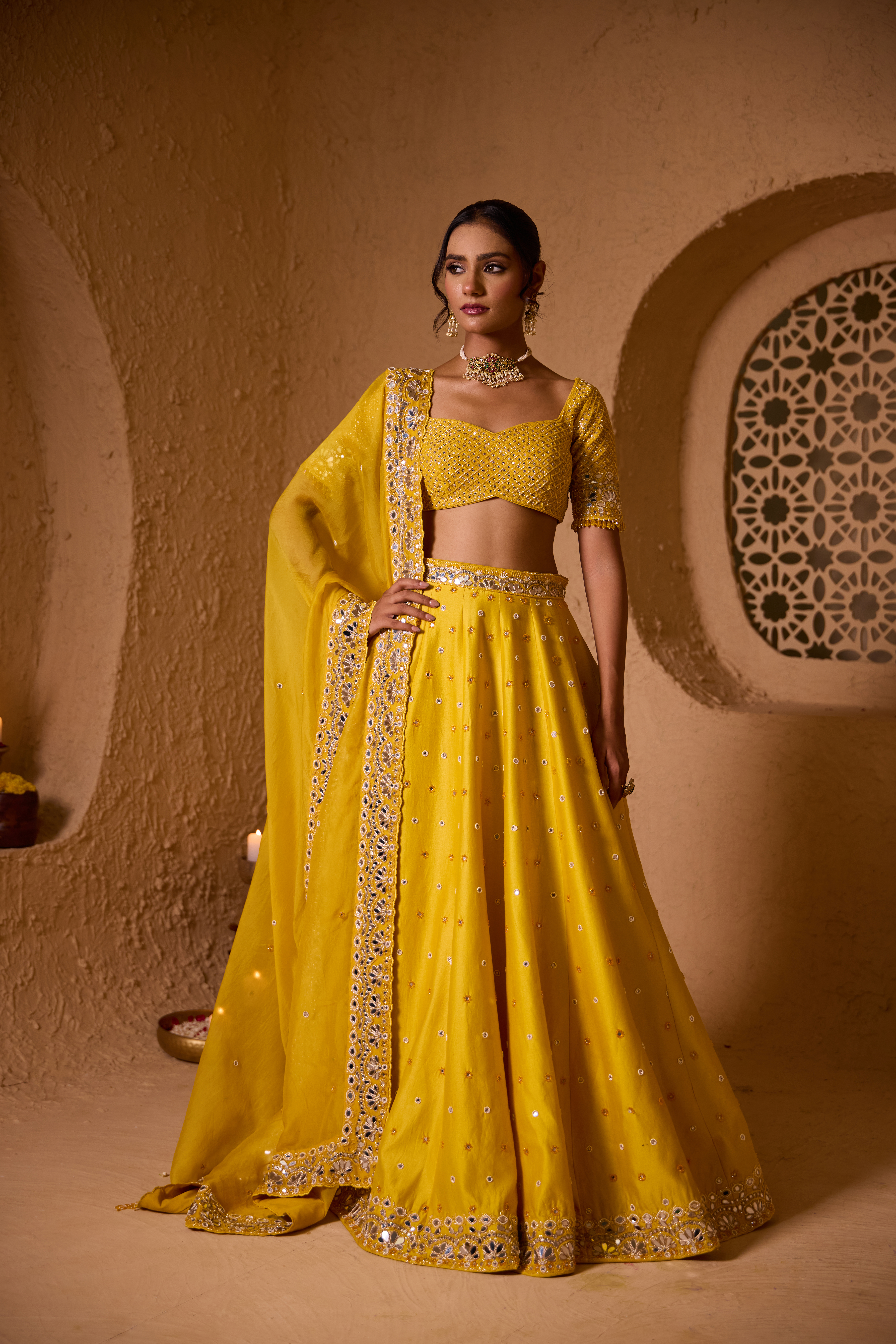 Phool Lehenga Set