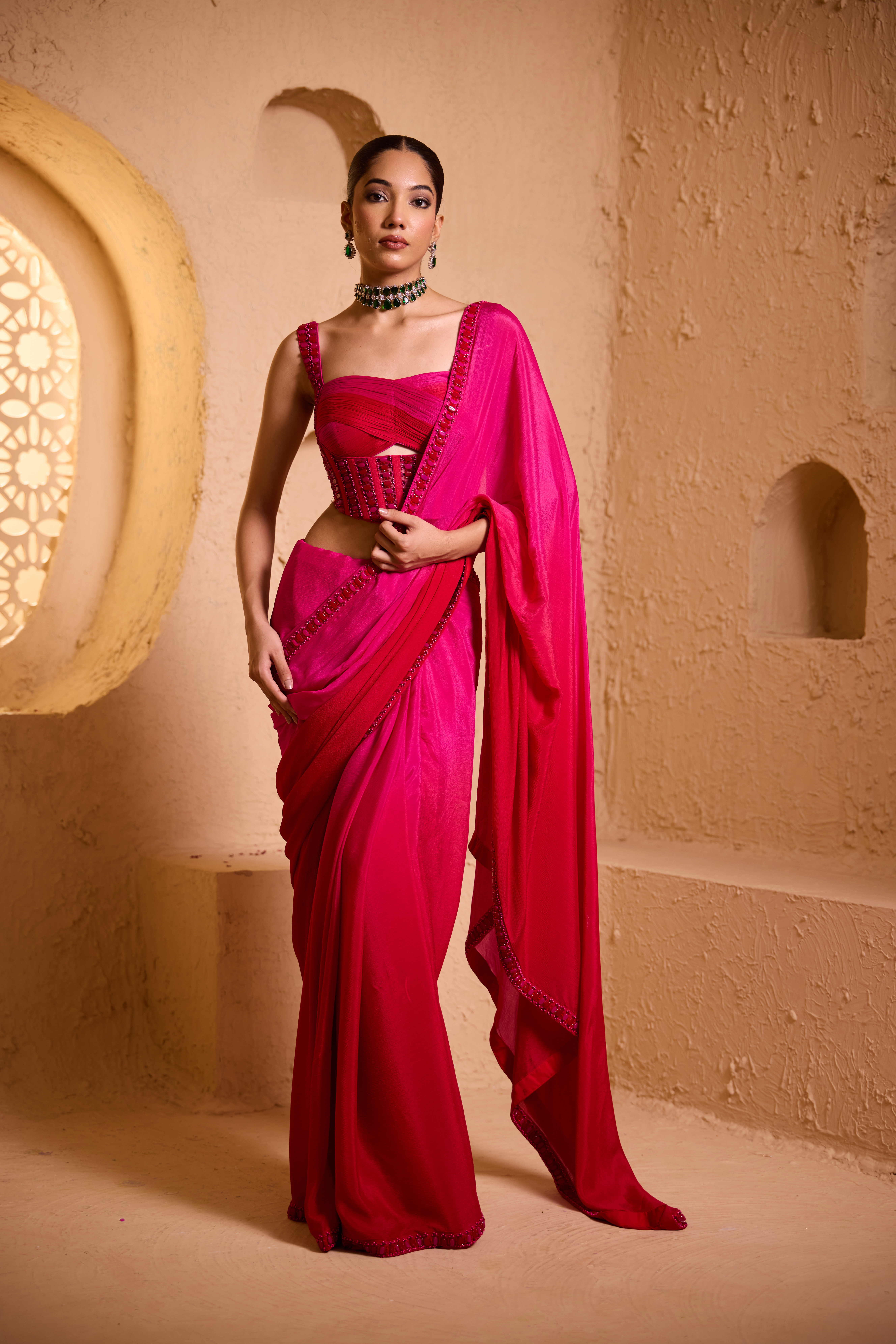 Leher Saree