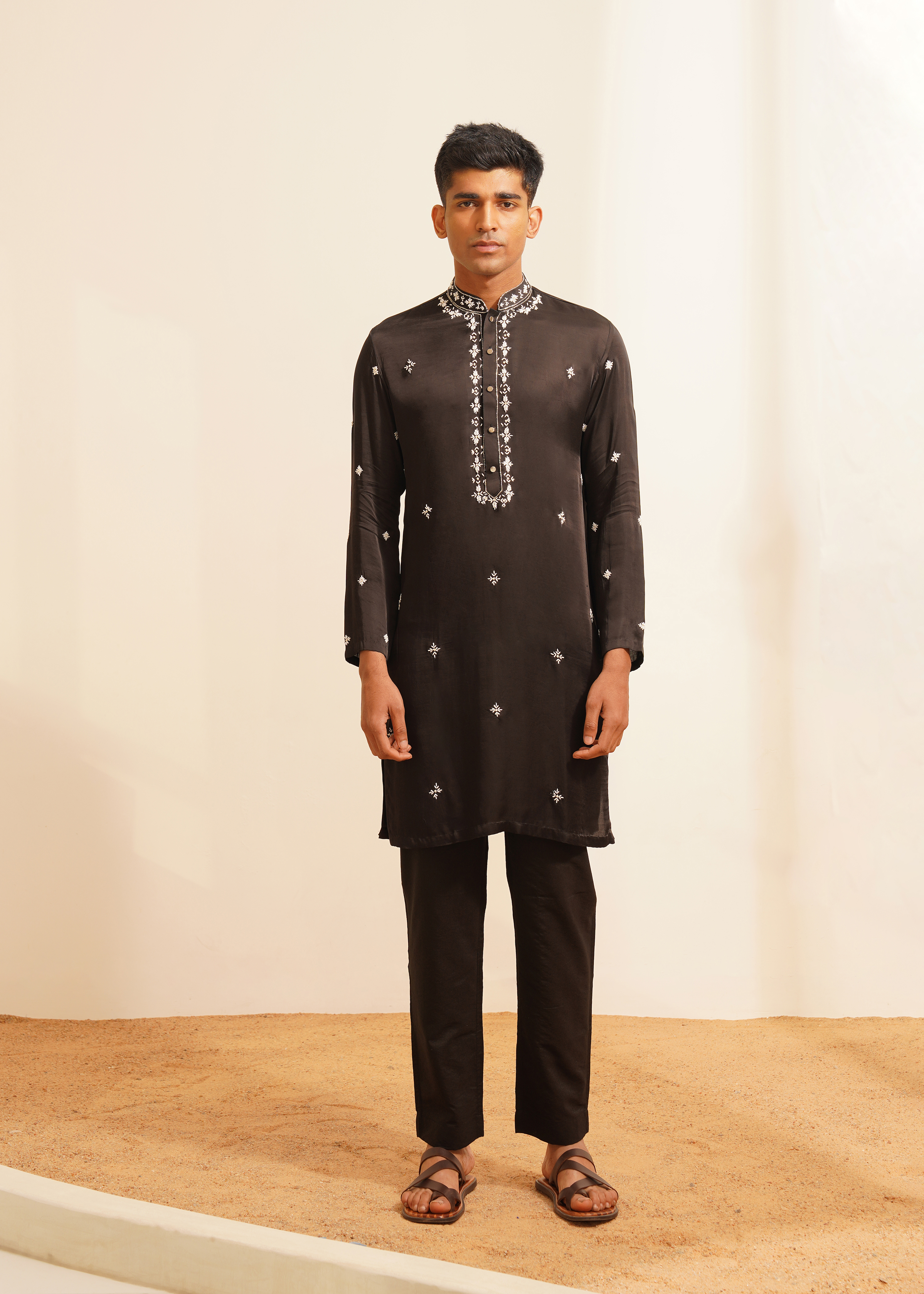 Black Kurta Set