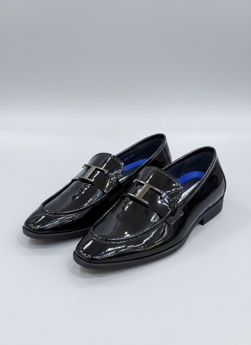 Luxe Patent Leather Slip-Ons