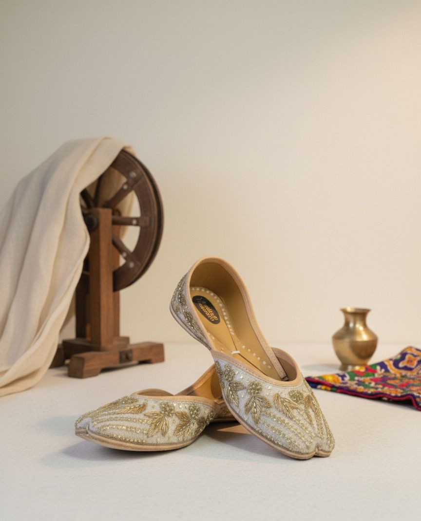 Noor-E-Begum Golden Jutti