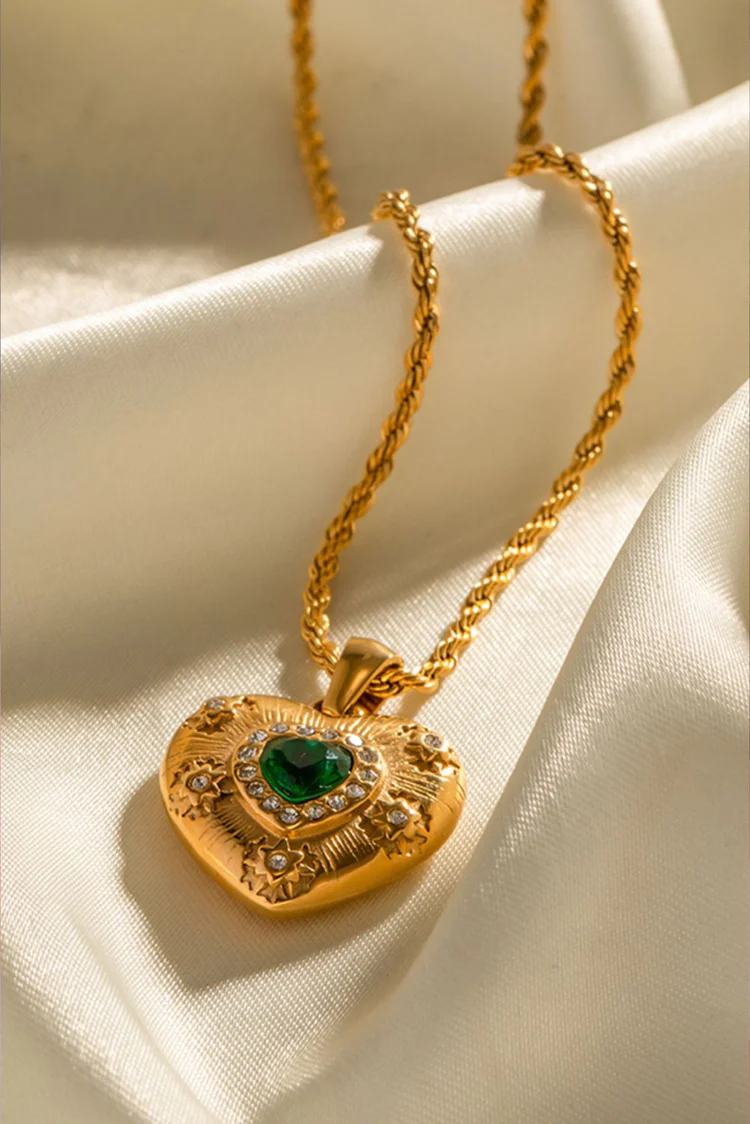 Green Heart Pendant